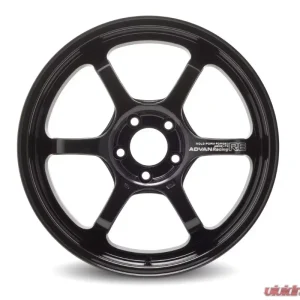 Advan R6 Wheel 18x10.5 5x114.3 15mm Racing Titanium Black - Image 2
