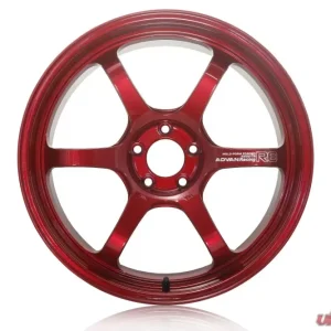 Advan R6 Wheel 18x9.5 5x100 45mm Racing Candy Red - Image 2