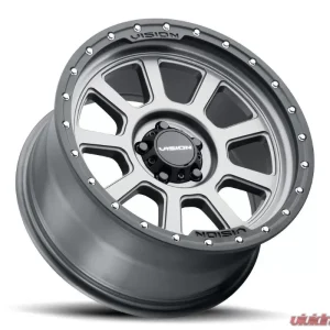 Vision 350 Ojos Wheel 18x9 5x5 12mm Satin Grey - Image 2