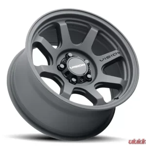 Vision 351 Flow Wheel 16x8 5x5 0mm Satin Black - Image 2