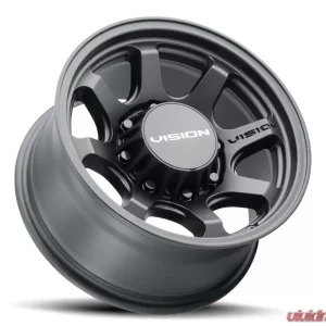 Vision 351 Flow Wheel 16x8 8x6.5 0mm Satin Black - Image 2
