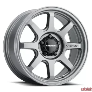 Vision 351 Flow Wheel 17x8 5x5 30mm Satin Gray - Image 1