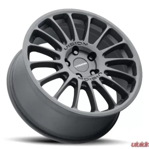 Vision 477 Monaco Wheel 17x8 5x112 38mm Satin Black - Image 2