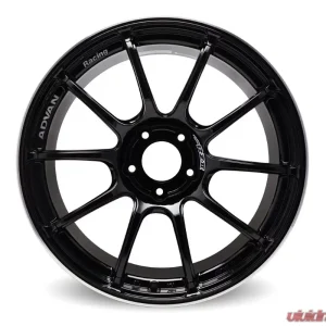 Advan RZII Wheel 19x9 5x114.3 35mm Racing Gloss Black & Ring - Image 2