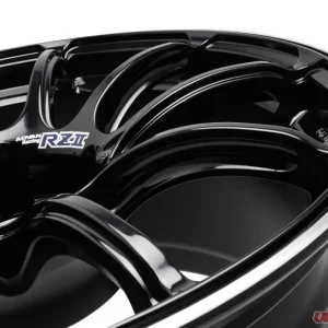 Advan RZII Wheel 19x9 5x114.3 35mm Racing Gloss Black & Ring - Image 4