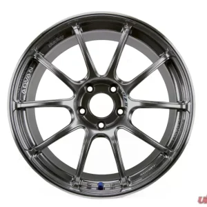 Advan RZII Wheel 17x9 5x114.3 35mm Racing Hyper Black & Ring - Image 2