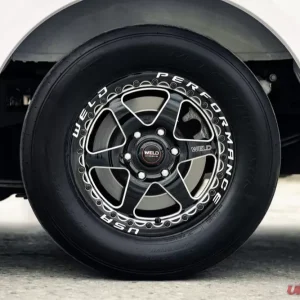 Weld Ventura 6 Beadlock S909 Wheel 20x10 6x139.7 38mm Gloss Black MIL - Black Ring - Image 5