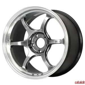 Advan Wheels Advan RG-D2 Wheel 17x8 5x114.3 44mm Hyper Black Racing Finish - Image 1