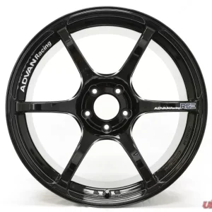 Advan RGIII Wheel 18x10.5 5x114.3 15mm Racing Gloss Black - Image 2