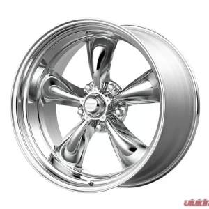American Racing Vintage VN515 Torq Thrust II 1 PC 15x8 0mm Polished Wheel - Image 1