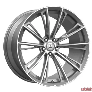 Asanti Black ABL-30 Corona Truck Wheel 24x10 6X135 30mm Titanium Brushed - Image 1