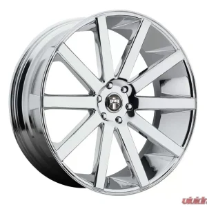 DUB 1PC S120 Shot Calla Wheel 26x10 6X135 30mm Chrome Plated - Image 1