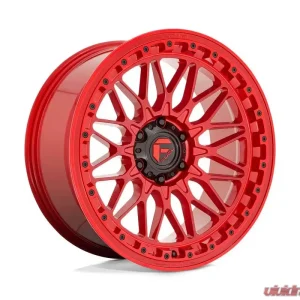 FUEL D758 Trigger Wheel 20x9 6X139.7 1mm Candy Red - Image 1