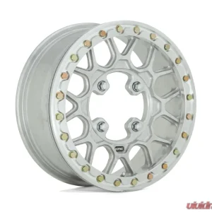KMC KS435 Grenade Beadlock Wheel 15x6 4x137 38mm Raw Machined Forged - Image 1