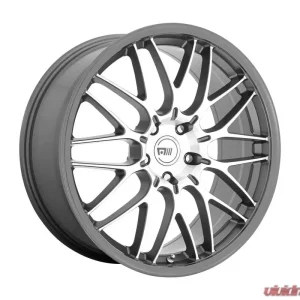 Motegi MR153 CM10 Wheel 19x8.5 5X100 30mm Machined Gunmetal - Image 1