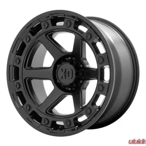 XD XD862 Raid Wheel 20x10 6X135 -18mm Satin Black - Image 1