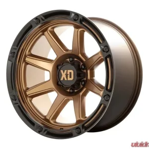XD XD863 Wheel 20x9 5X127 18mm Matte Bronze With Black Lip - Image 1