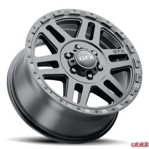G-FX Wheels Van Wheels MV2 17x8 6x130 40mm Matte Black - Image 2