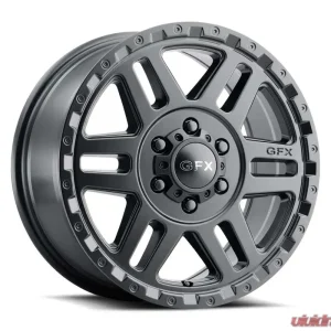 G-FX Wheels Van Wheels MV2 16x6.5 6x130 30mm Matte Black - Image 1