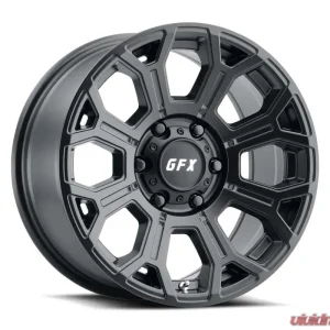 G-FX Wheels TR-19 17x8.5 5x127 | 5x5 -6mm Matte Black - Image 1