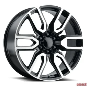 Voxx Wheels Replica Denali NZH 20x9 6x139.7 27mm Gloss Black Machined Face - Image 1
