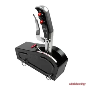 B&M Automatic Gated Shifter Dual Button Magnum Grip Pro Stick Two Tone - Image 1