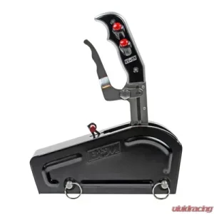 B&M Automatic Gated Shifter Dual Button Magnum Grip Pro Stick Two Tone - Image 2