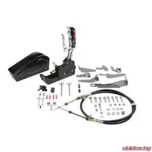 B&M Automatic Gated Shifter Dual Button Magnum Grip Pro Stick Two Tone - Image 4