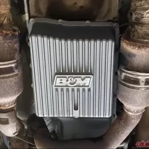 B&M Racing Hi-Tek Deep Transmission Pan Natural Ford F-250 | F-350 2011-2021 - Image 4