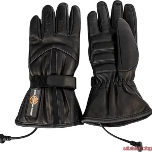 California Heat Leather Gloves Large - Image 1