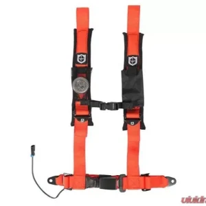 Pro Armor Orange 4 Point 2 Inch AutoStyle Harness (Driver Side) - Image 1
