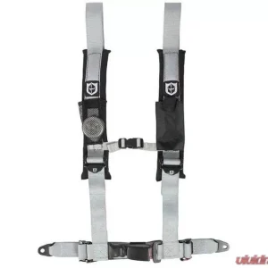 Pro Armor Silver 4 Point 2 Inch AutoStyle Harness (Passenger Side) - Image 1