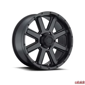 Ultra Motorsports 195 Crusher Wheel 16x8 6x5.5 10mm Satin Black w/Satin Clear Coat - Image 1