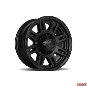 Ultra Motorsports 226 Machine Trailer Wheel 15x6 6x5.5 0mm Satin Black w/Satin Clear Coat - Image 1