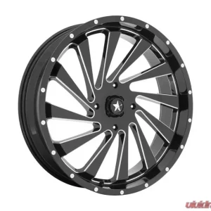 MSA Offroad Wheels M46 Wheel 18x7 4x110 0mm Gloss Black Milled - Image 1