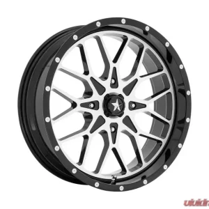 MSA Offroad Wheels M45 Wheel 22x7 4x156 0mm Gloss Black Machined - Image 1