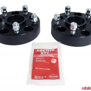 1.5" Wide Black Wheel Spacer Set for 2018+ Jeep JL Wrangler & JT Gladiator Jeep - Image 1