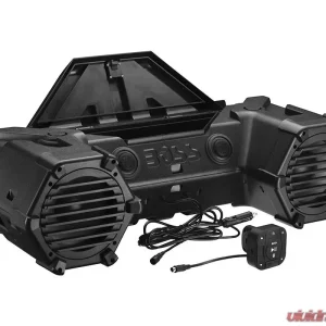 Boss Audio 8" Marine Speakers and 1.5" Weatherproof Tweeters Bluetooth Amplified All-Terrain Sound System - Image 1