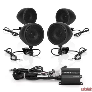 Boss Audio 1000 Watts Max Black Bluetooth Power All-Terrain Speaker And Amplifier System - Image 1