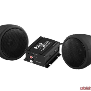 Boss Audio 600 Watt Black Motorcycle Atv Sound System - Image 1