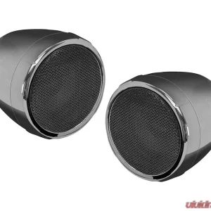 Boss Audio Black With Chrome Motorcycle Atv Sound System With Bluetooth Audio Streaming - Image 1