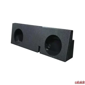 Qpower "Q-Bomb" Dual 12" Sealed Woofer Box Toyota Tacoma Double Cab 2005-2019 - Image 1