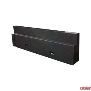 Qpower "Q-Bomb" Dual 10" Sealed Woofer Box Toyota Tacoma Double Cab 2005-2019 - Image 2
