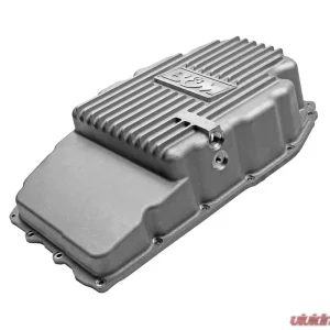 B&M Racing Hi-Tek Deep Transmission Pan Natural GM 1500 with 8L90E transmission 2019+ - Image 1