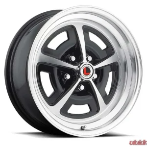 Legendary Wheels Magnum 500 Wheel Series 15x7 5x120.65 7mm Black Machined - Image 1