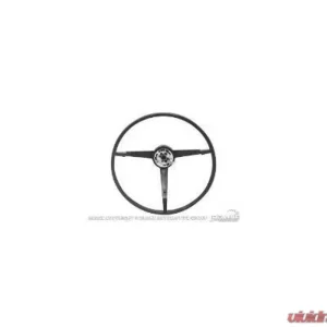 Scott Drake Standard Steering Wheel Black Generator Ford Mustang 1964 - Image 1