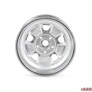 Scott Drake 15x7 Styled Steel Wheel Chrome/Charcoal Ford Mustang 1964-1973 - Image 4