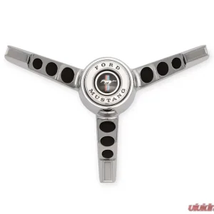 Scott Drake Standard Wheel Horn Button with Alternator Ford Mustang 1965-1966 - Image 1