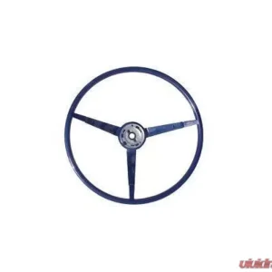 Scott Drake Standard Steering Wheel Blue Ford Mustang 1965 - Image 1