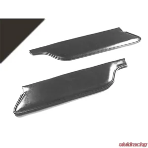 Scott Drake Convertible Sun Visors Black Ford Mustang 1964-1966 - Image 1